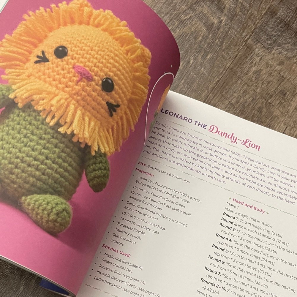 BRAND NEW- Crochet Magical Creatures Book - Picture 2 of 3